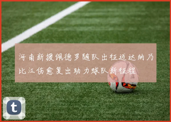 河南新援佩德罗随队出征迈达纳乃比江伤愈复出助力球队新征程